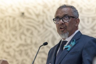 Le directeur général de l'OMS Tedros Adhanom Ghebreyesus aurait préféré une approbation par consensus de l'accord contre les pandémies en commission. KEYSTONE/EPA/MAGALI GIRARDIN